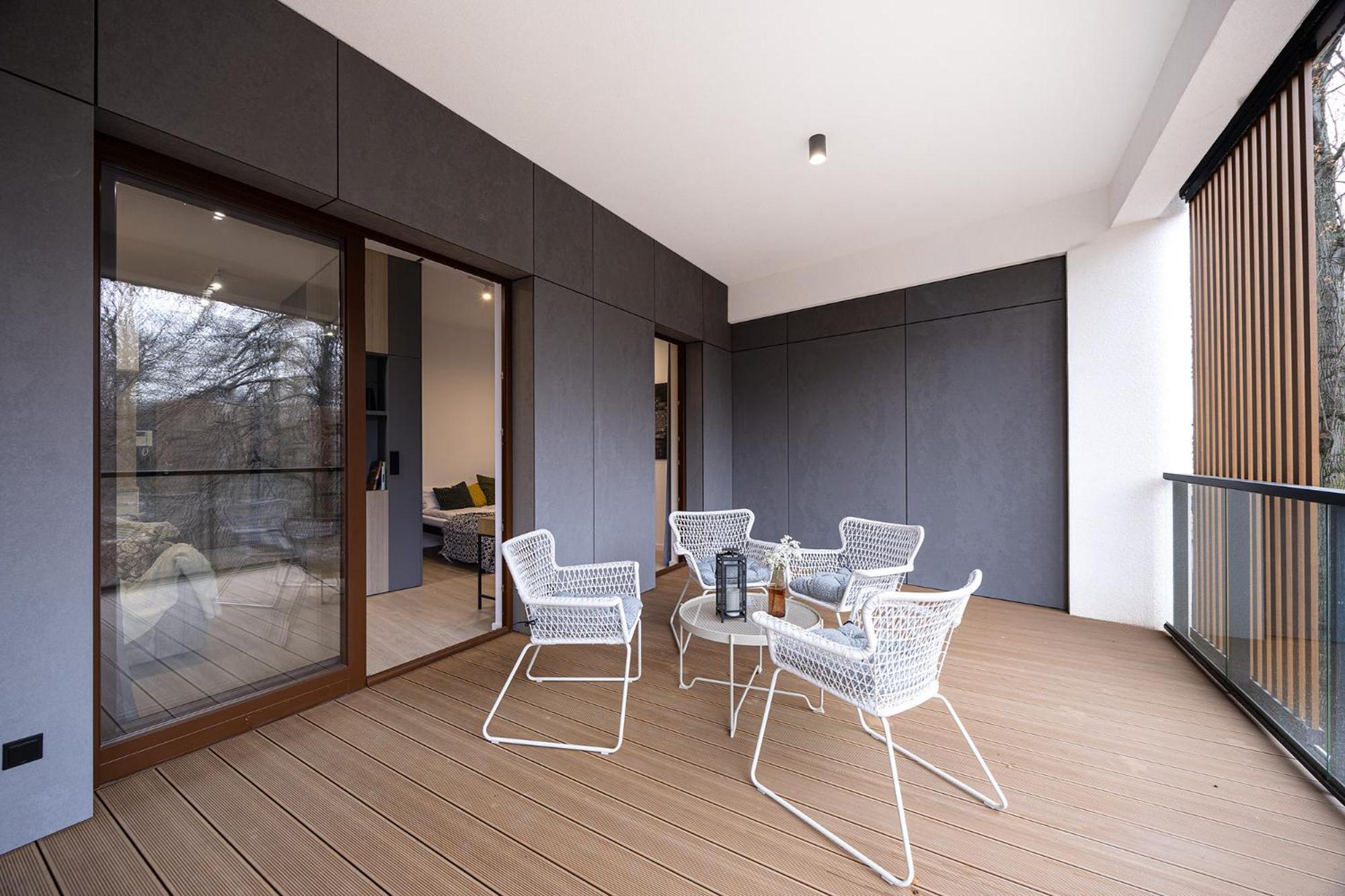 Park Zen, Taras I Widok Na Park Apartment Lodz (Lodz)